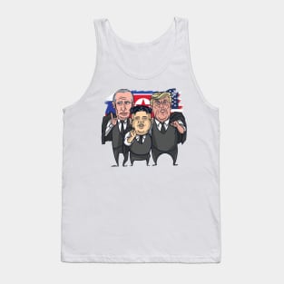 Putin Trump Kim Tank Top